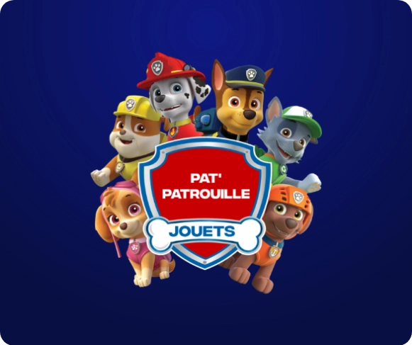 Offrez à vos proches des heures de jeu et d'aventure avec les jouets Pat' Patrouille.