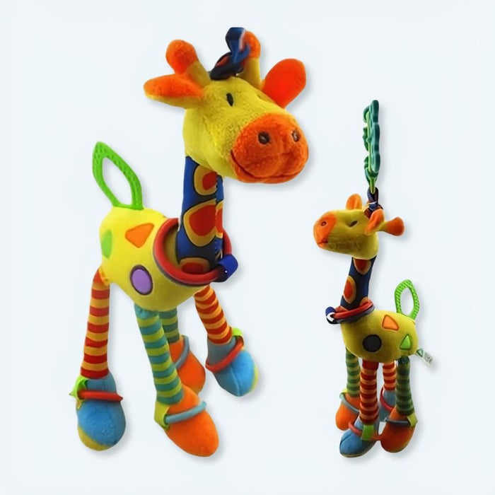 Peluche hochet girafe