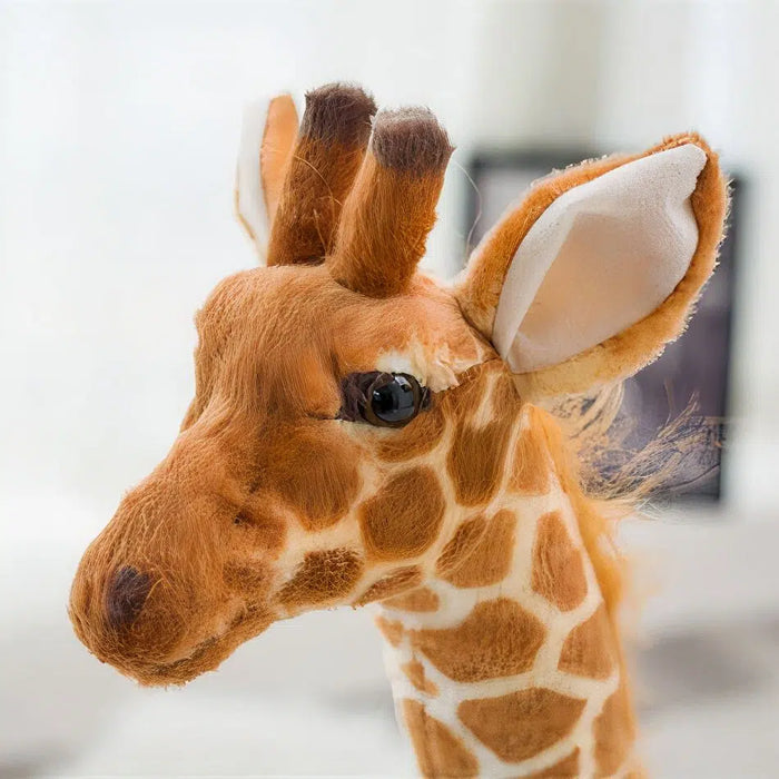 Peluche géante girafe