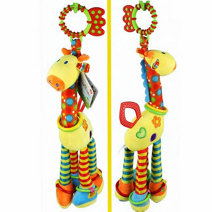 Peluche hochet girafe