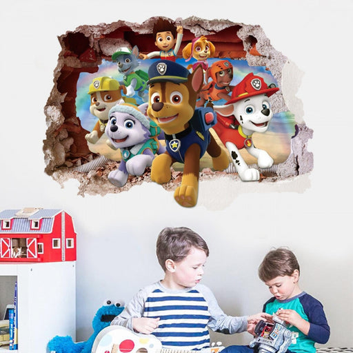 Stickers - L’Équipe au Complet - Pat' Patrouille - Pat Patrouille Jouets