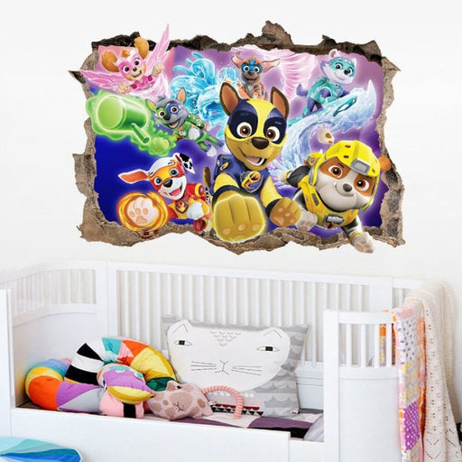 Stickers - Les Chiots en Combinaison - Pat' Patrouille - Pat Patrouille Jouets