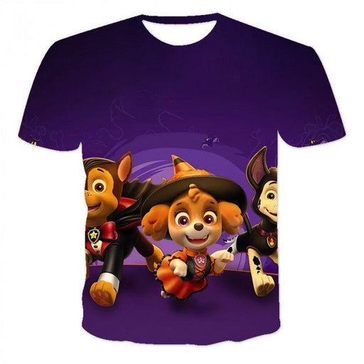 T Shirt Pat Patrouille halloween