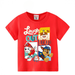 T Shirt Pat Patrouille les chiots samusent rouge