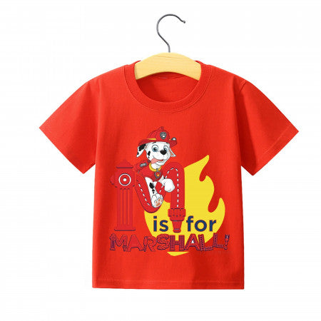 T-Shirt Pat' Patrouille : Marcus le pompier en action 